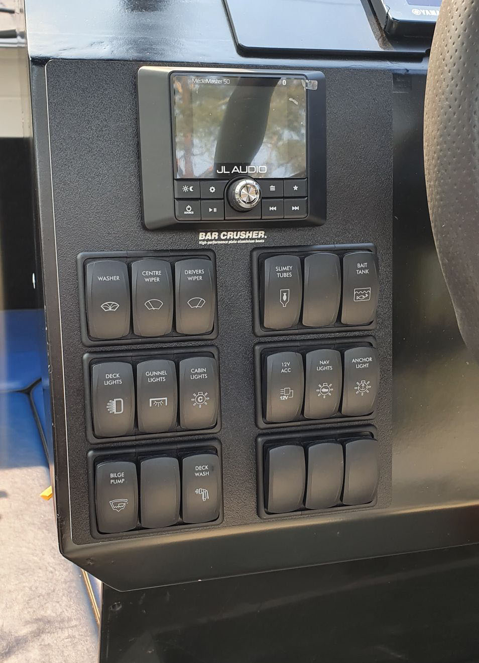 Custom Dash and Switch Panels | Blue Bottle Marine