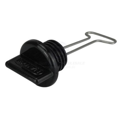 Drain Plug Only with S/Steel Retainer Black Suit 235110 | Blue Bottle ...