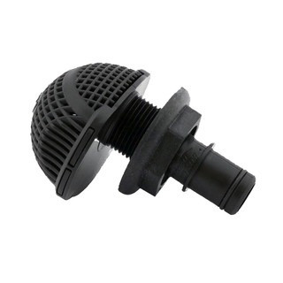 Flow-Rite Drain Fitting Low Profile With Strainer | Blue Bottle Marine
