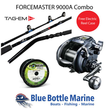 Electric Reel Combo FORCEMASTER 9000A | Blue Bottle Marine