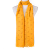 Yellow Butterfly Scarf SC8769