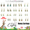 Easter Bunny Earrings EHM1295