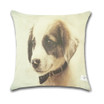 Dog Cushion Cover Waist Throw Pillow Case