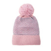 Pink Faux Fur Pom Winter Beanie Hat HATM235-3