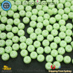 6MM GREEN ROUND WHITE MOON STAR HEART FLOWER BEADS