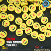 10MM POLYMERE CLAY RED EYE YELLOW FACES