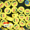 10MM POLYMERE CLAY RED EYE YELLOW FACES