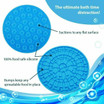 Dog Bath Lick Pad Mat Pet Shower Grooming Slow Feeder Dog Suction Training AU