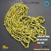 Gemstone Chips 80cm Strand 50g Mix Spacers Jewellery DIY Necklace Jewelry Beads yellow