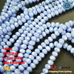 1 Strand 8mm SKY Blue Rondelle Faceted Glass Crystal Beads Multi Colour 65 PCs DIY