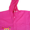 Kids Raincoat Uni sex Jacket Hoodie Boy Girl Backpack Animal Waterproof Breath