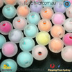50PC 9MM Round Multi Macaron Colour Ball Beads Pony Bead mixed DIY Craft Making