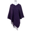 Dark purple little checks Women One-Size over head Phono SP1164 PURPLE