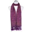 PURPLE Pashmina Feeling Scarf SCP782-3