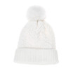 WHITE Adult Beanie HATM532-8