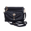 BLACK Crossbody Bag B6100-1