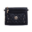 BLACK Crossbody Bag B6106-1