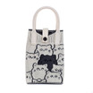 Fashion Lady Knit Handbag B6141