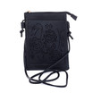 BLACK Crossbody Bag B6252-1