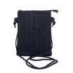 BLACK Crossbody Bag B6256-1