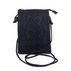 BLACK Crossbody Bag B6258-1