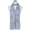 GREY All Season Ladies Scarf Scarf SC1506-3