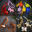Handmade Cute Bag Charms Keychains ¨C Fun Animal & Flower Shapes KR263 PINK