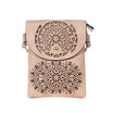 SAND Flap Crossbody Envelope-Style Bag B6441A-2