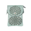 TEAL Flap Crossbody Envelope-Style Bag B6441A-3