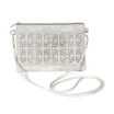 GREY Crossbody Envelope-Style Bag B6448-4