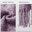 Premium Extra Long Soft Cozy Winter Wrap with Tassel Fringe-2702