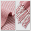 Extra Wide 70cm Winter Shawl – Soft Cozy 180cm Wrap with Fringe-2693