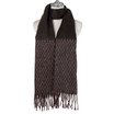 Women Winter Scarf Soft Warm Fuzzy Plaid Tassel Shawl Wrap Long Neck Scarf