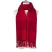 Women Winter Scarf Soft Warm Checked Tassel Shawl Wrap Oversized Plaid Blanket Scarf 60x180cm