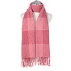 Women Winter Scarf Soft Warm Checked Tassel Shawl Wrap Oversized Plaid Blanket Scarf 60x180cm