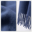 Women Oversized Winter Scarf Soft Warm Plain Tassel Shawl Wrap Thick Long Solid Colour Blanket Scarf