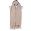 Women Oversized Winter Scarf Soft Warm Plain Tassel Shawl Wrap Thick Long Solid Colour Blanket Scarf
