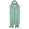 Women Pom Pom Winter Scarf Soft Warm Oversized Shawl Wrap Long Tassel Faux Fur Ball Scarf Ladies Neck Warmer