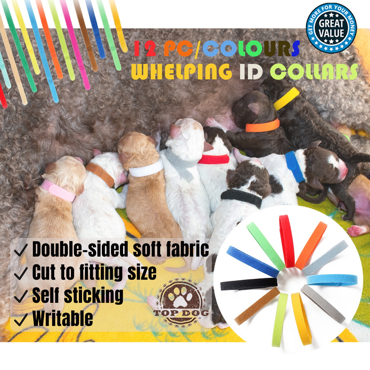 kitten whelping collars