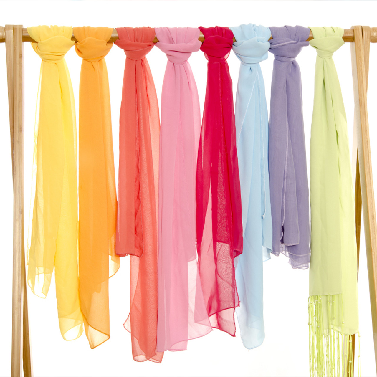 Silk Feeling Scarves