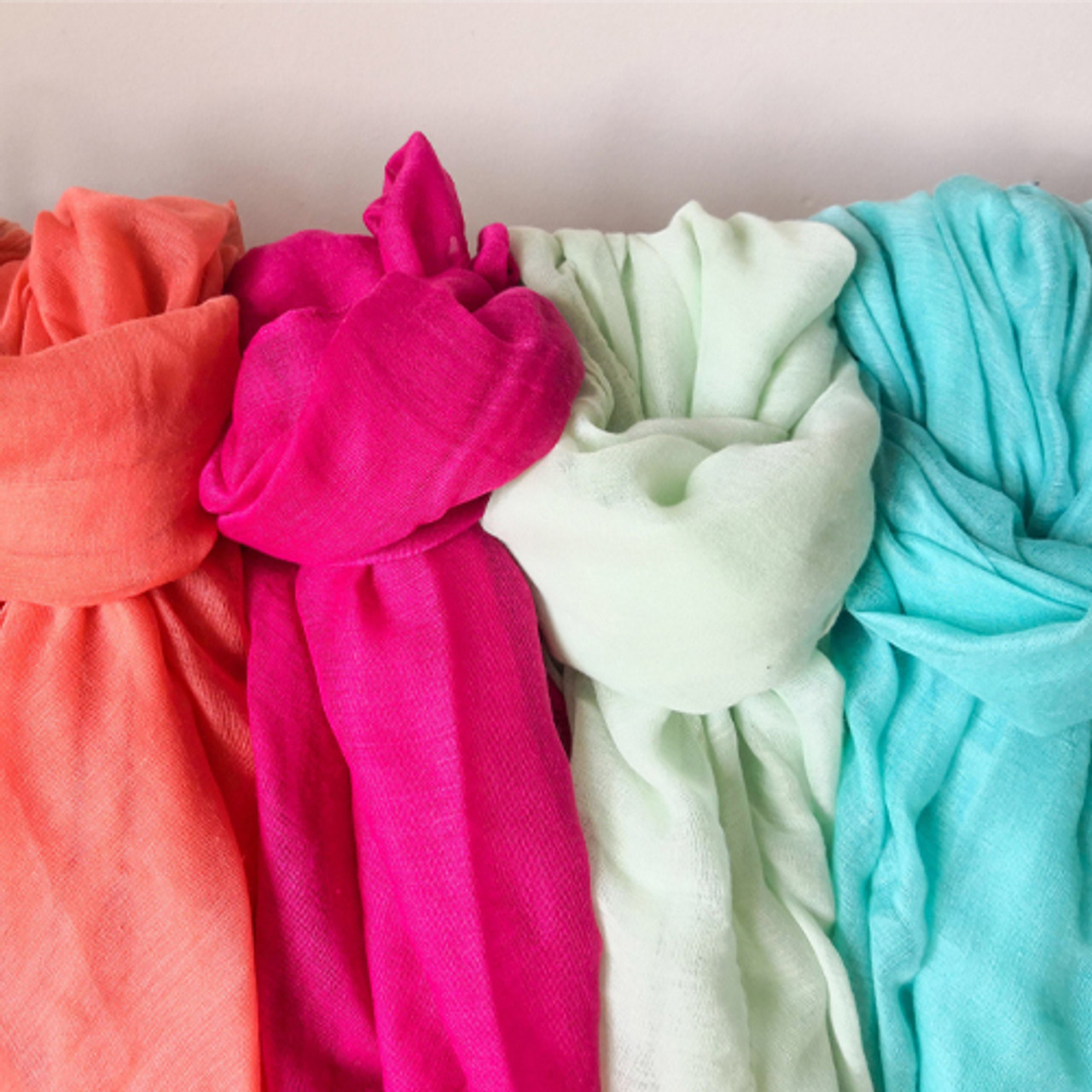 Plain Colours Scarves