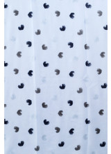 Blue Hearts Dots Pattern Premium Large Soft Lightweight All Seasons Scarve Shawl Wrap