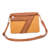 Cross Body Bag with Adjustable Shoulder Strap B4977-2