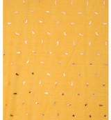 Yellow With Gold Leaf Foil Scarf SC8741