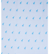 Blue Cute Giraffe Print Scarf SC8772