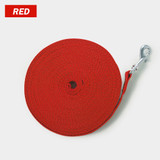 Dog Training Lead - Extra Long Red Leash