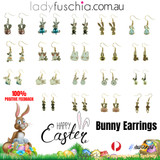 Easter Bunny Earrings EHM1264