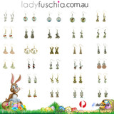 Easter Bunny Earrings EHM1264
