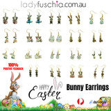 Easter Bunny Earrings EHM1265
