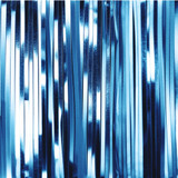 Metallic Tinsel Curtain Foil 2m - Carribean Blue